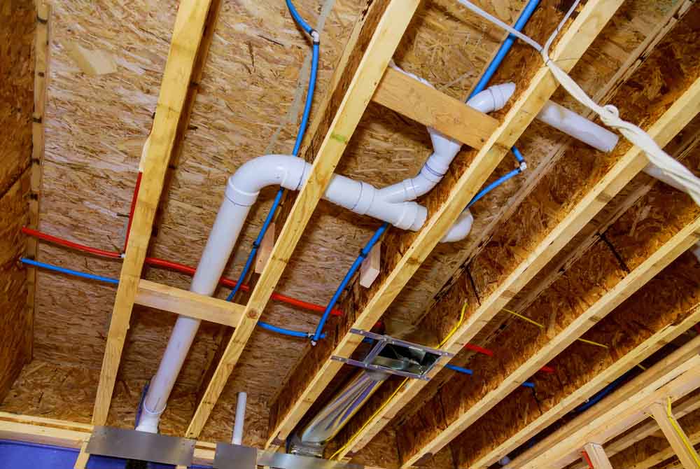 ongoing whole house repiping project