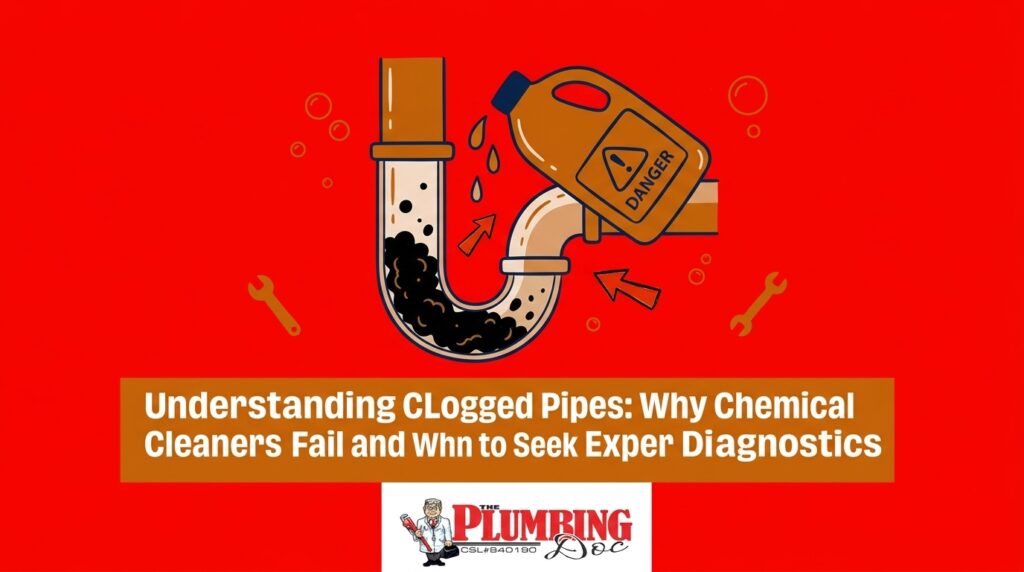 Understanding Clogged Pipes: Why Chemical Cleaners Fail and When to Seek Expert Diagnostics — featured image