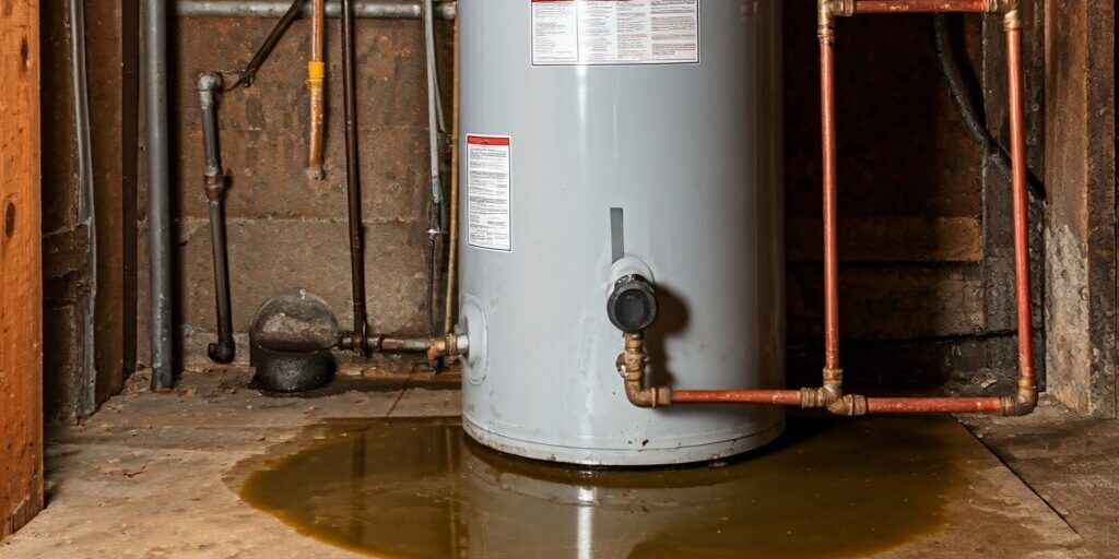 leaking water heater