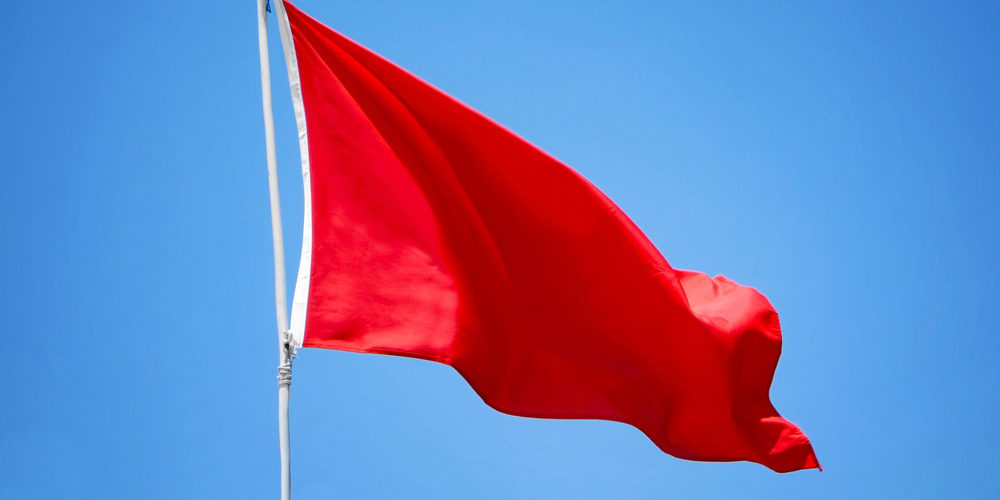 red flag red flag