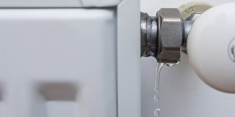 Leaking water heater
