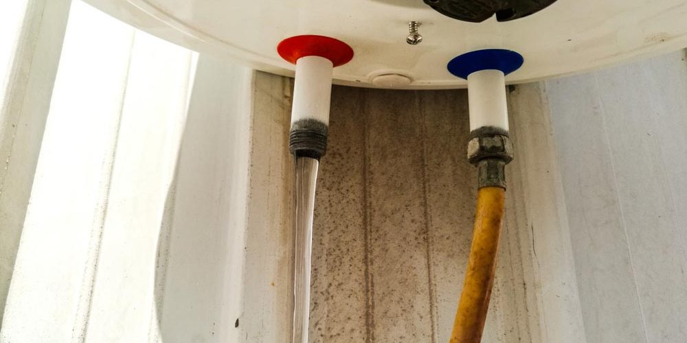 Leaking water heater